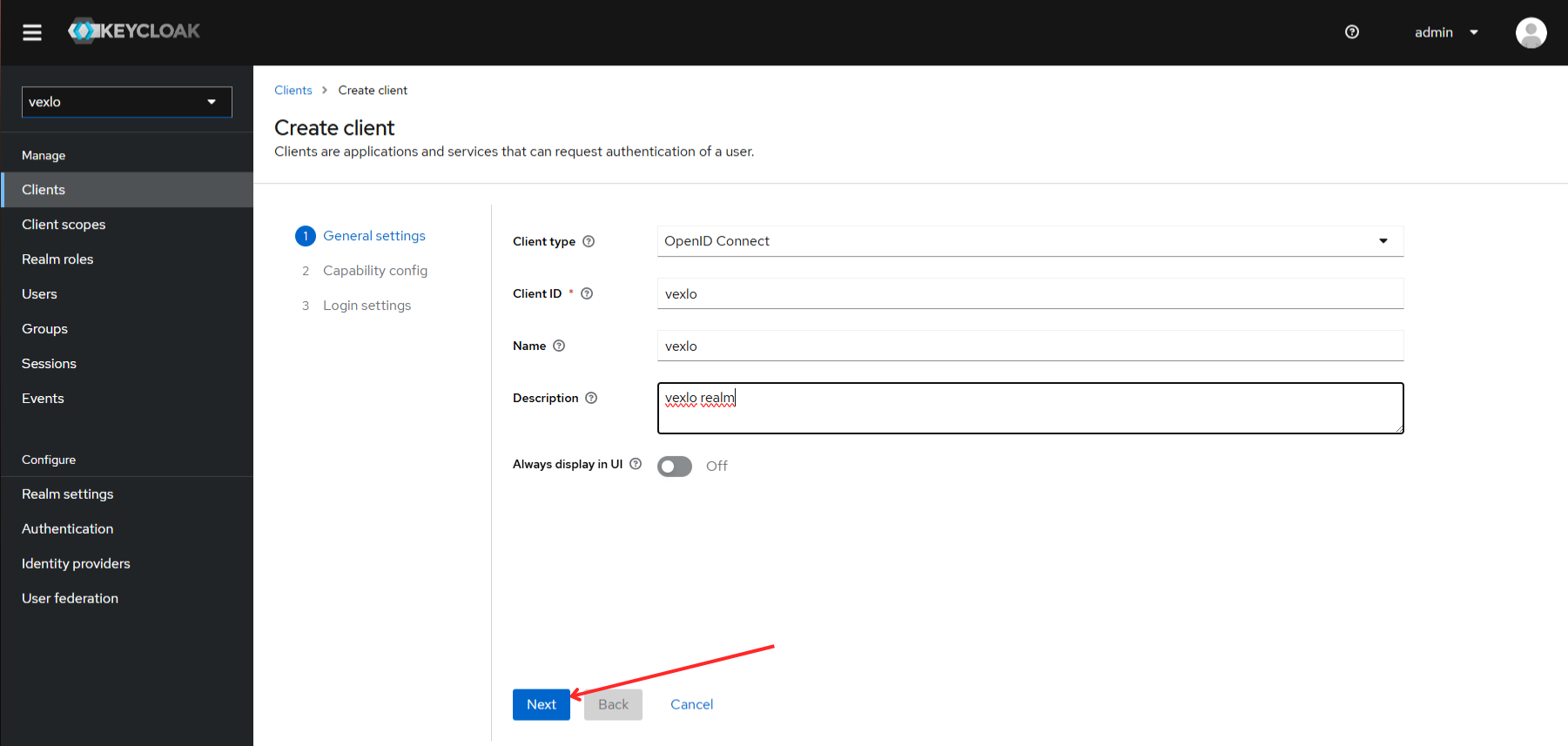 Client Basic Settings